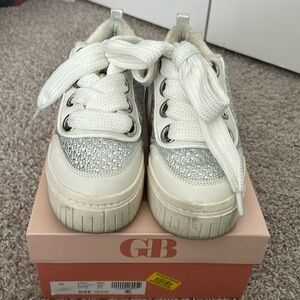 Gianni Bini Rhinestone Platform Sneakers -   Size 10